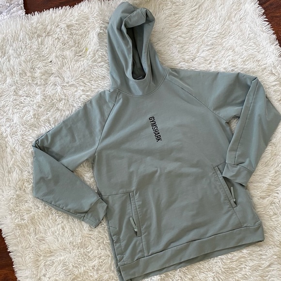 Gymshark Raid Hoodie Light Blue Nwot 